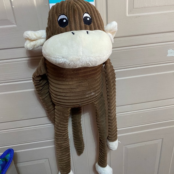 Zippy Paws Monkey With Squeaker 17" - Picture 4 of 6